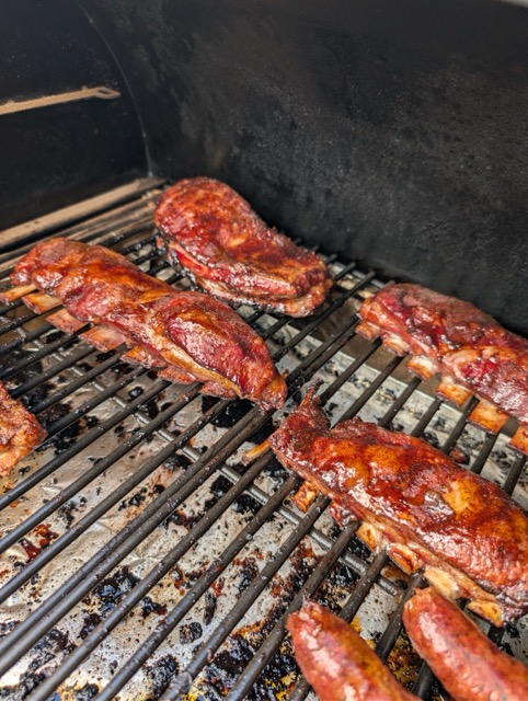 Glazed Lamb Riblets